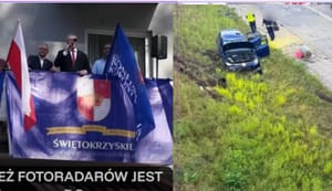„Fotoradary do wykoszenia, bo to nie jest po polsku”. Grzegorz Braun nawołuje do ograniczenia kontroli prędkości na drogach