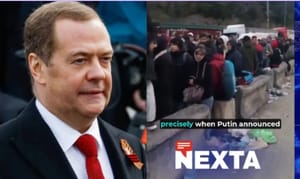 „Zdrajcy, karaluchy, żałośnie szczekające na swój kraj”. Miedwiediew ostro wypowiedział się o... Rosjanach
