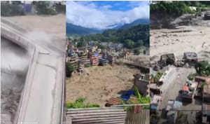 Błyskawiczna powódź po oderwaniu się fragmentu lodowca na granicy Nepalu i Tybetu. Setki zabitych, wioski legły w gruzach