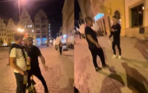 „Tak fanów traktujesz?” Do sieci trafiło nagranie, gdzie Popek uderza jednego z zaczepiających go „fanów”