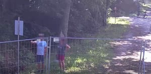 Turyści z Niemiec chcieli z bliska zobaczyć granicę z Rosją. Uchwyciły ich kamery, koszt ciekawości 1200 zł