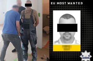 Był na liście najbardziej poszukiwanych w Europie. Wpadł w Warszawie podczas remontu mieszkania