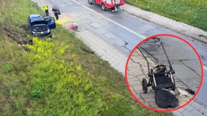 Tragedia w Krakowie. Rodzice zginęli na chodniku, roczne dziecko walczy o życie