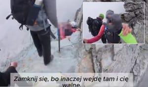 Awantura na wysokości 3000 metrów. Austriacki przewodnik groził polskiemu turyście