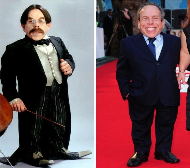 Griphook/Professor Flitwick czyli  Warwick Davis