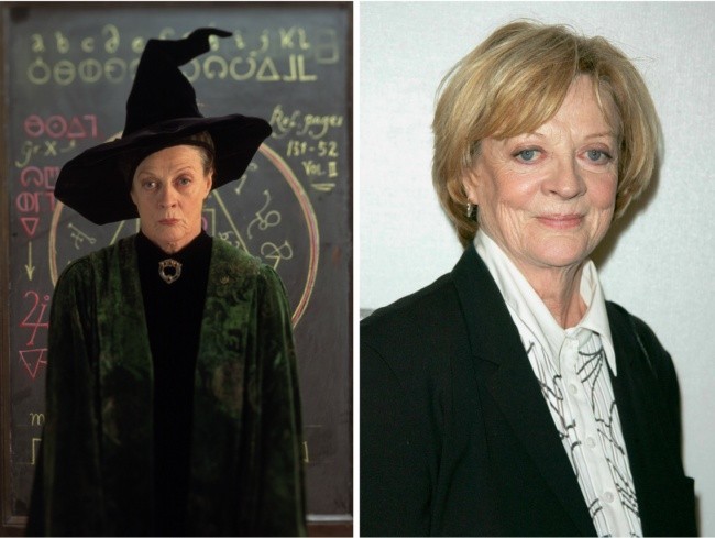 Minerva McGonagall czyli  Maggie Smith