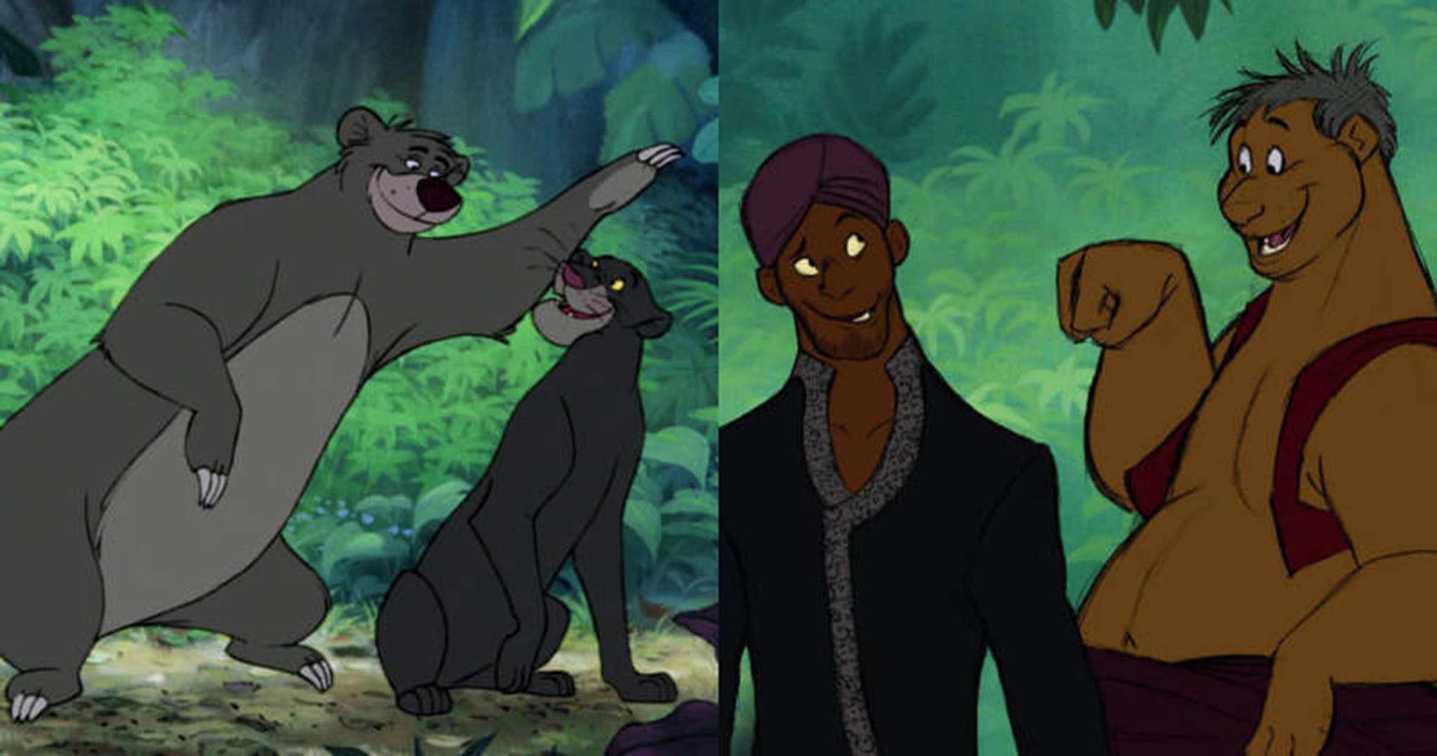 Bagheera i Baloo