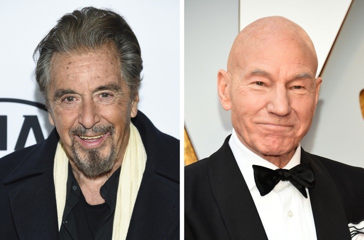 Al Pacino i Patrick Stewart - 78 lat