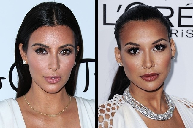 Kim Kardashian i Naya Rivera