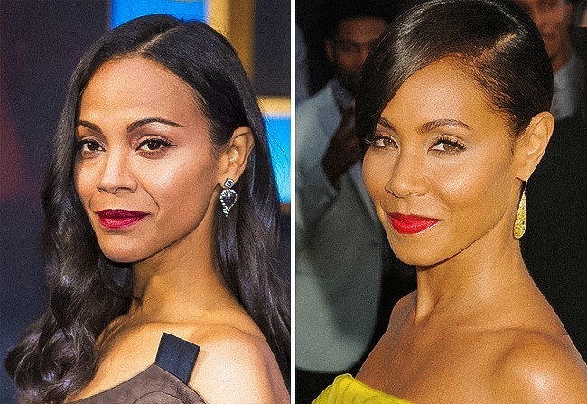 Zoe Saldana i Jada Pinkett Smith