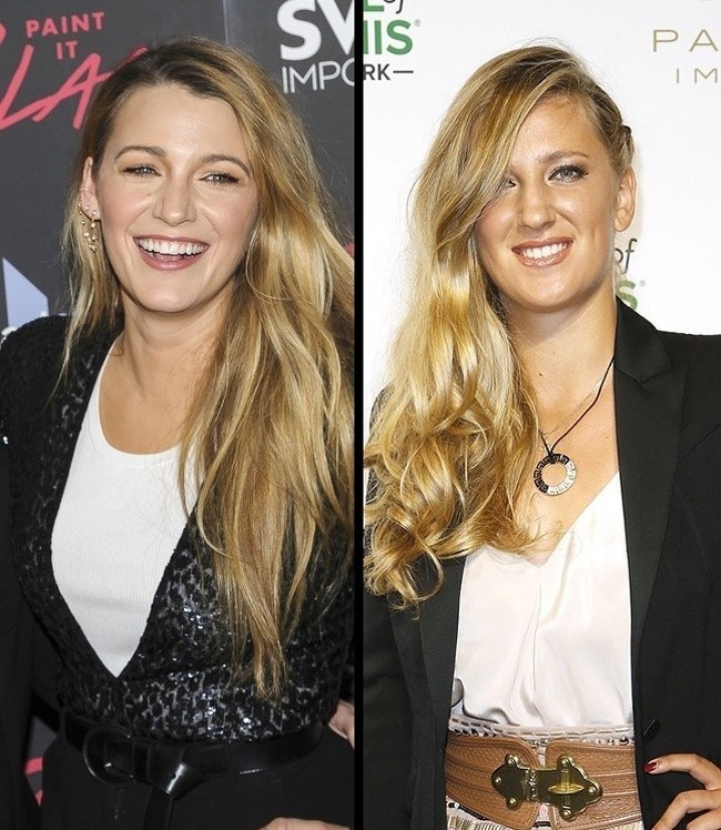 Blake Lively i Victoria Azarenka