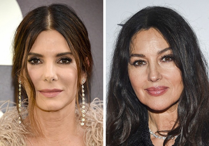 Sandra Bullock i Monica Belluci: 54 lata