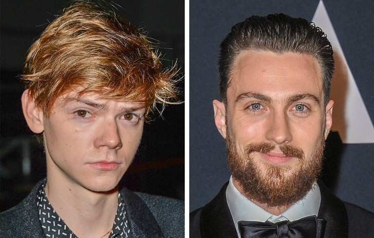 Thomas Sangster i Aaron Taylor-Johnson: 28 lat