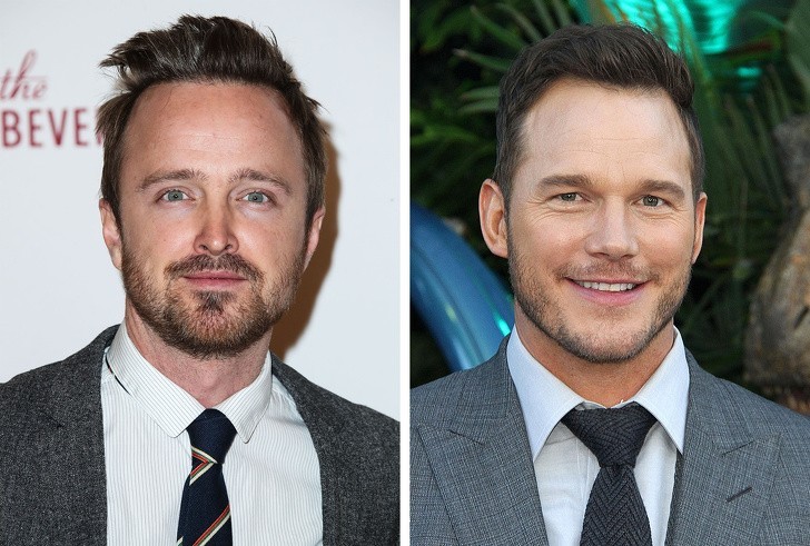 Aaron Paul i Chris Pratt: 39 lat