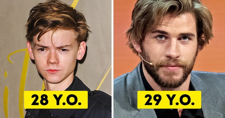 1. Thomas Sangster i Liam Hemsworth