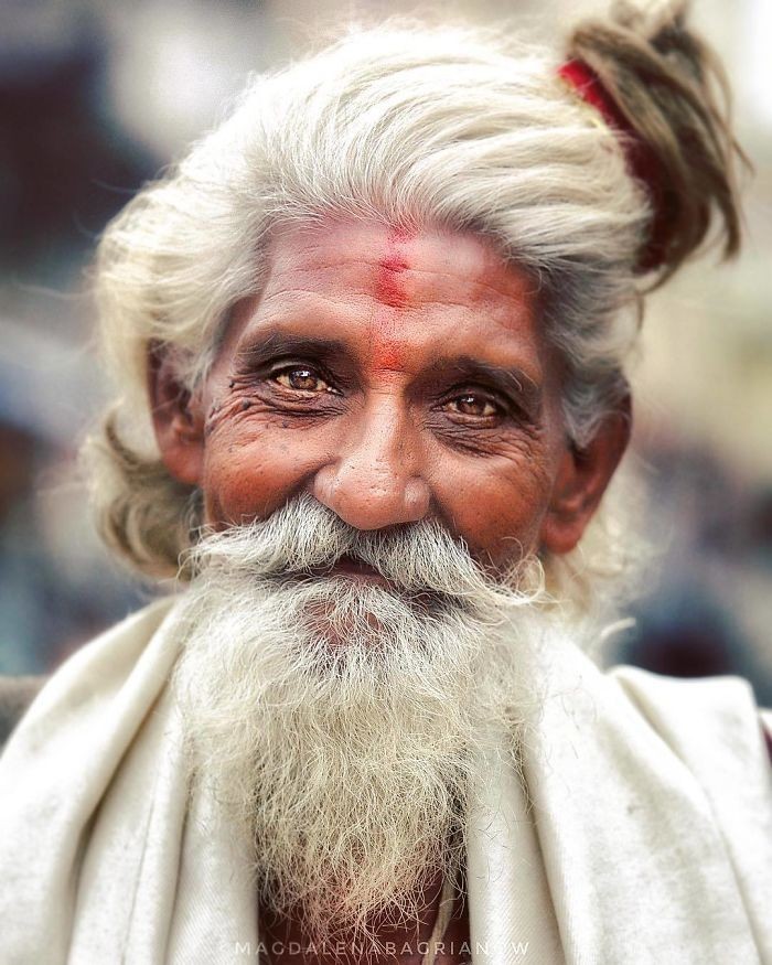 2. Portret hinduskiego duchownego, Sadhu, Puszkar