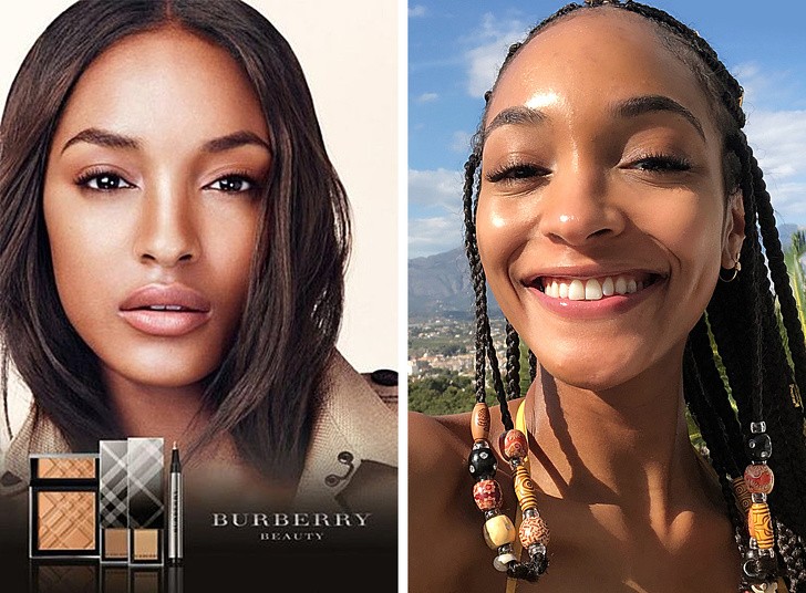 Jourdan Dunn — Burberry