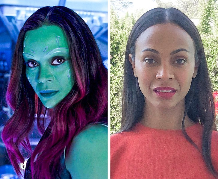 6. Gamora – Zoe Saldana