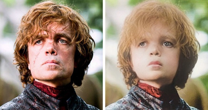 Młody Tyrion jest uroczy