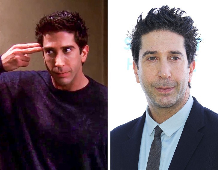 David Schwimmer — Ross Geller, "Przyjaciele" (1994-2004)