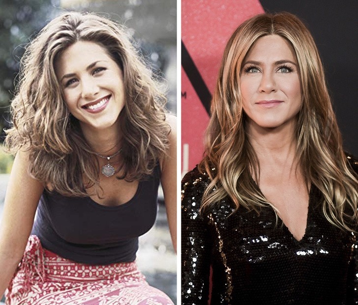 Jennifer Aniston — Rachel Green,  "Przyjaciele" (1994-2004)