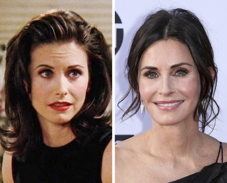 Courteney Cox — Monica Geller,  "Przyjaciele" (1994-2004)