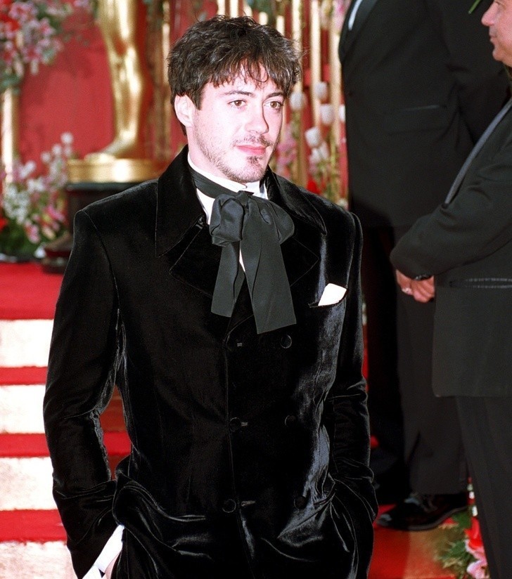 Robert Downey Jr. podczas ceremonii wręczenia Oscarów, 1993