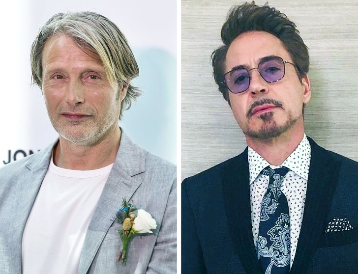 Mads Mikkelsen i Robert Downey, Jr. — 54 lata