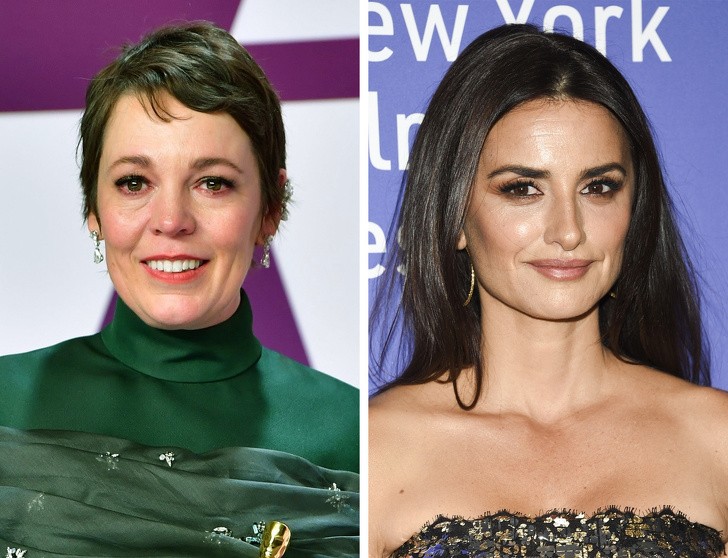 Olivia Colman i Penélope Cruz — 45 lat