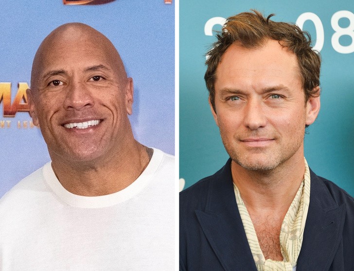 Dwayne Johnson i Jude Law — 47 lat