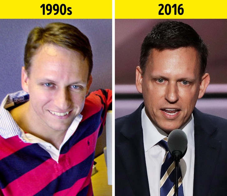 Peter Thiel (współzałożyciel PayPala, 2,3 mld dolarów)