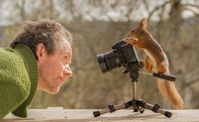 Kto tu fotografuje kogo? 