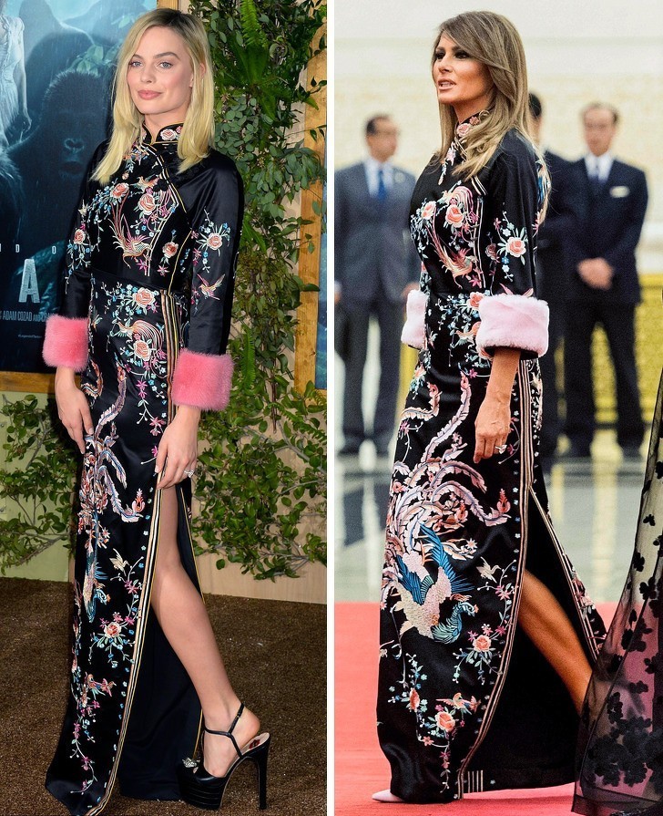 3. Margot Robbie i Melania Trump