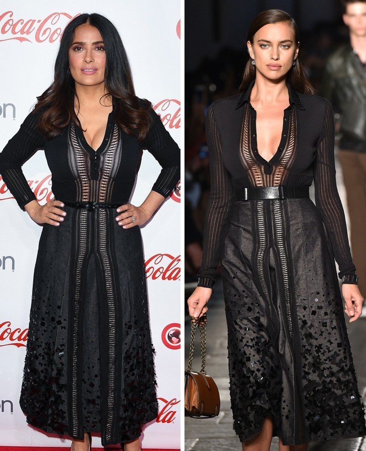 7. Salma Hayek i Irina Shayk