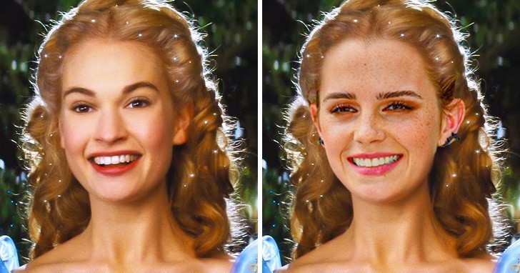 1. Emma Watson jako Kopciuszek