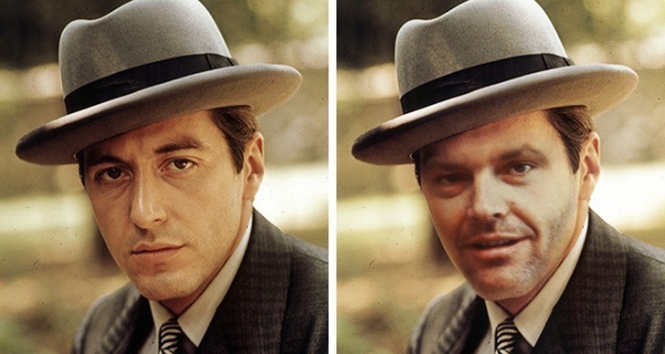 7. Jack Nicholson jako Michael Corleone