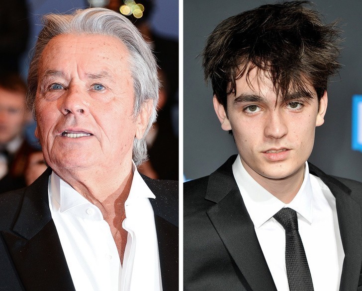 2. Alain Delon i Alain-Fabien Delon