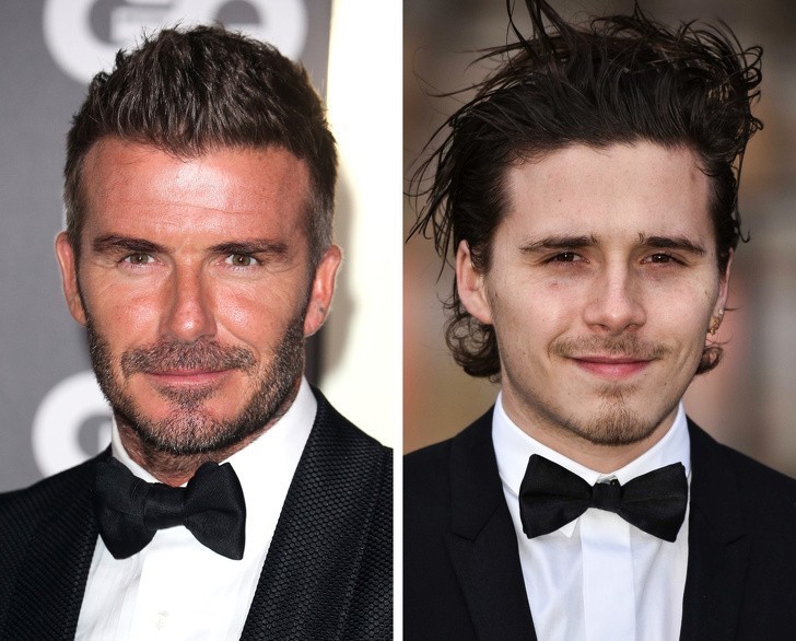 4. David Beckham i Brooklyn Beckham