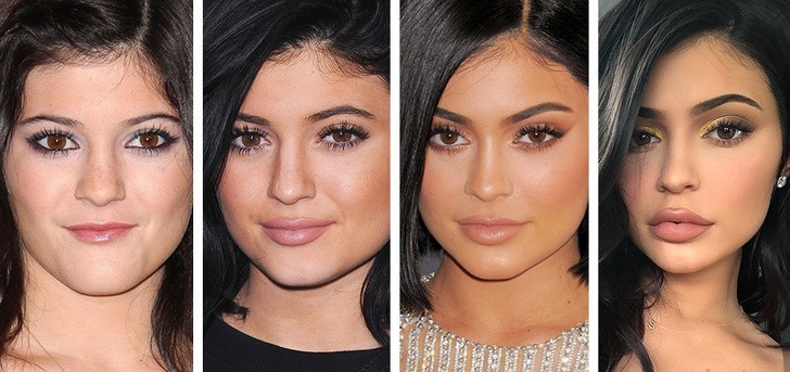 Usta w stylu Kylie Jenner