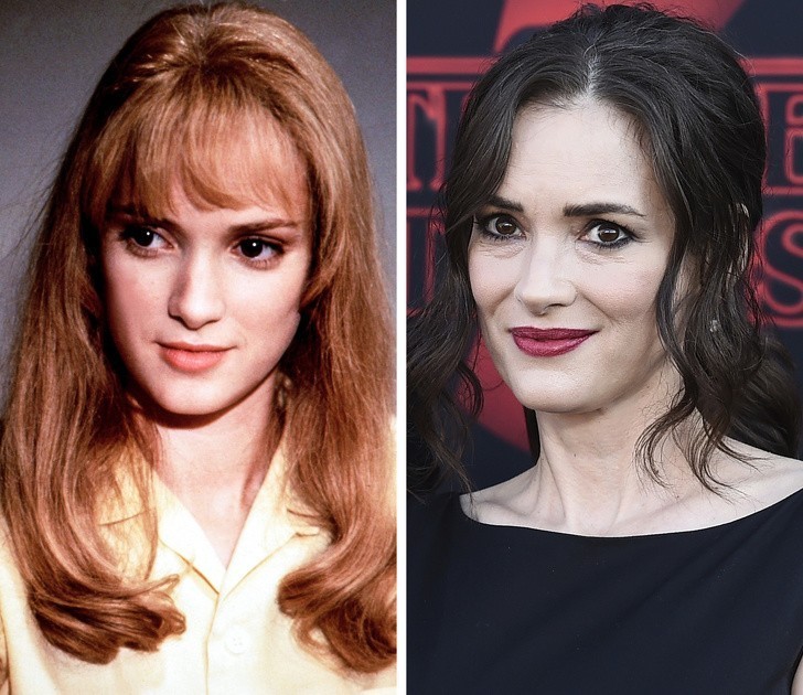 16. Winona Ryder, 48 lat