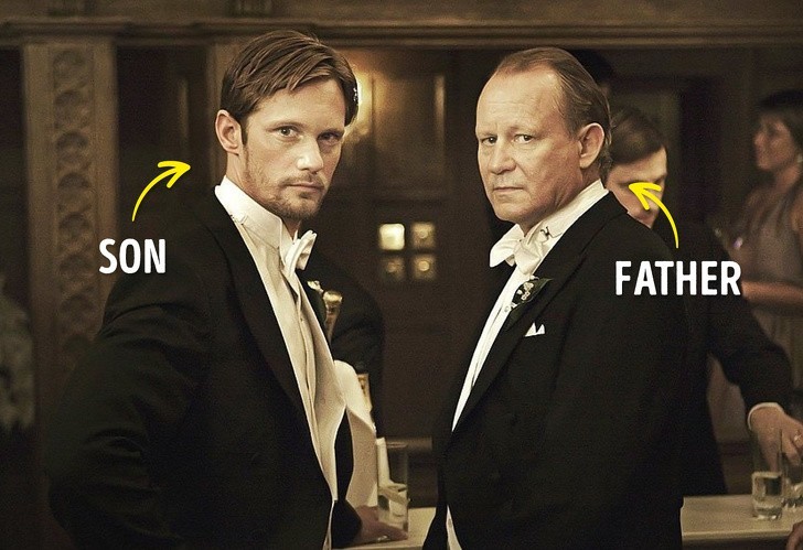 15. Stellan Skarsgård i Alexander Skarsgård - Melancholia, 2011