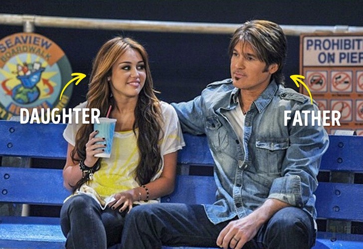 17. Billy Ray Cyrus i Miley Cyrus - Hannah Montana, 2006-2011