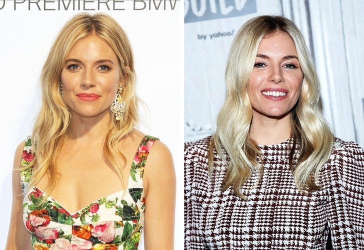 6. Sienna Miller przestała używać bronzera.