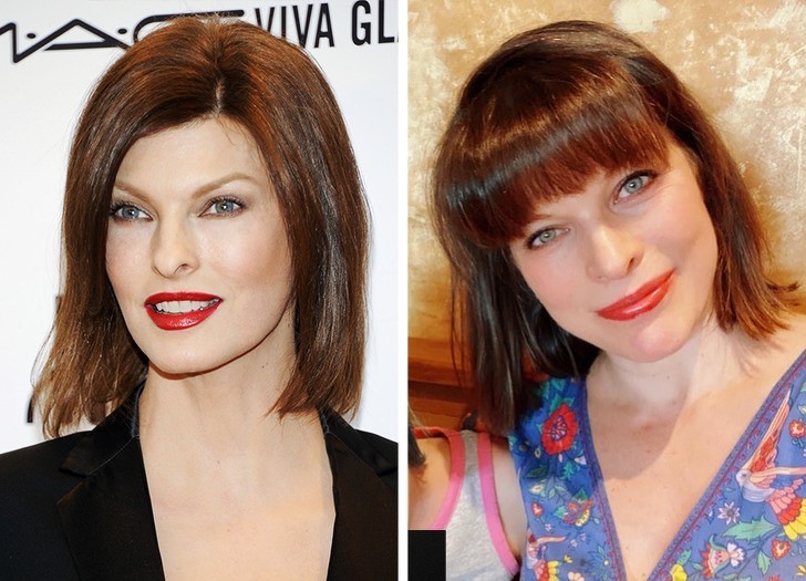 2. Linda Evangelista i Milla Jovovich