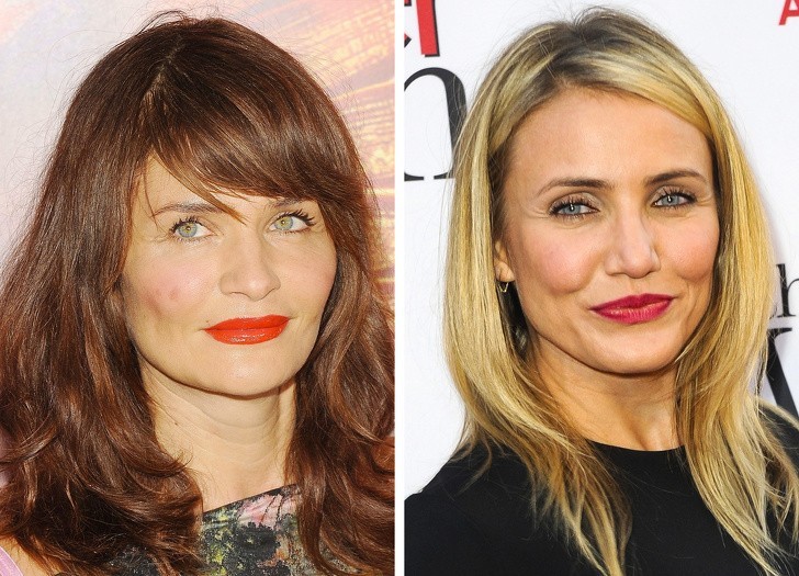 14. Helena Christensen i Cameron Diaz