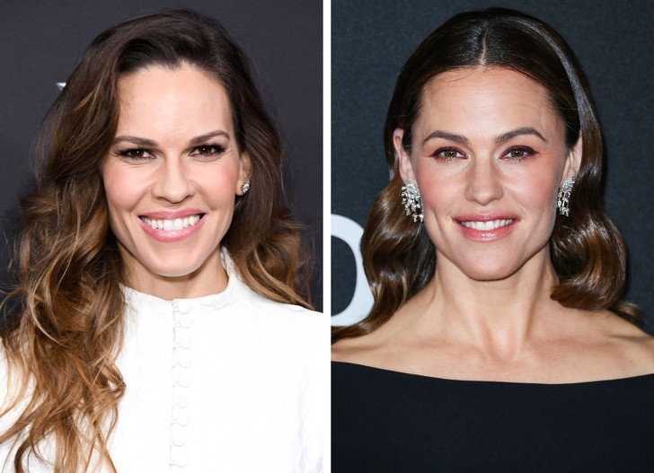 10. Hilary Swank i Jennifer Garner