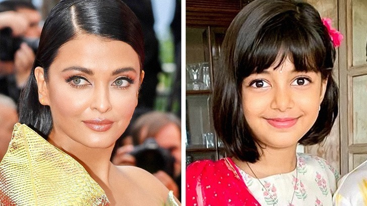 7. Aishwarya Rai i jej córka