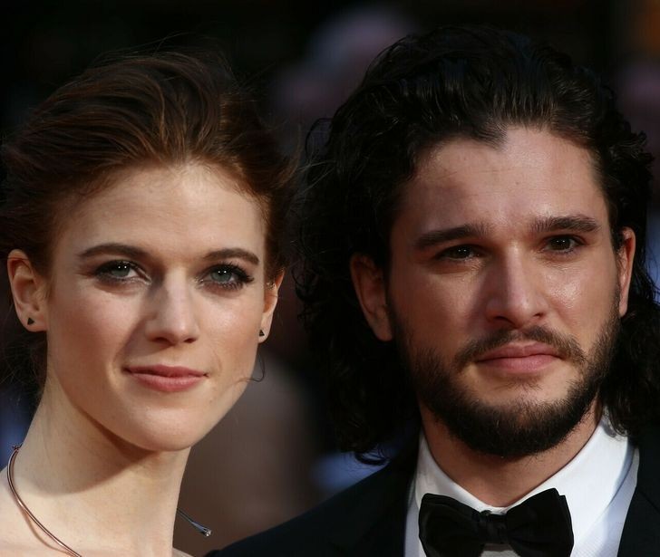 Rose Leslie i Kit Harington