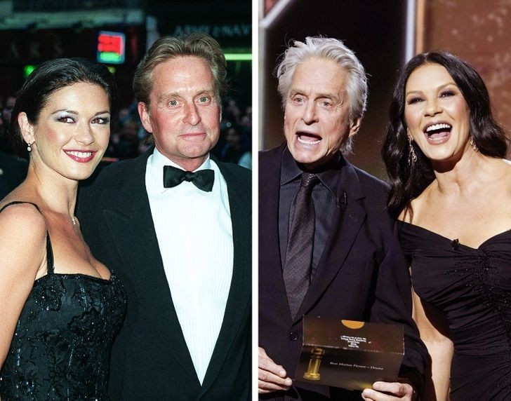 Catherine Zeta-Jones i Michael Douglas