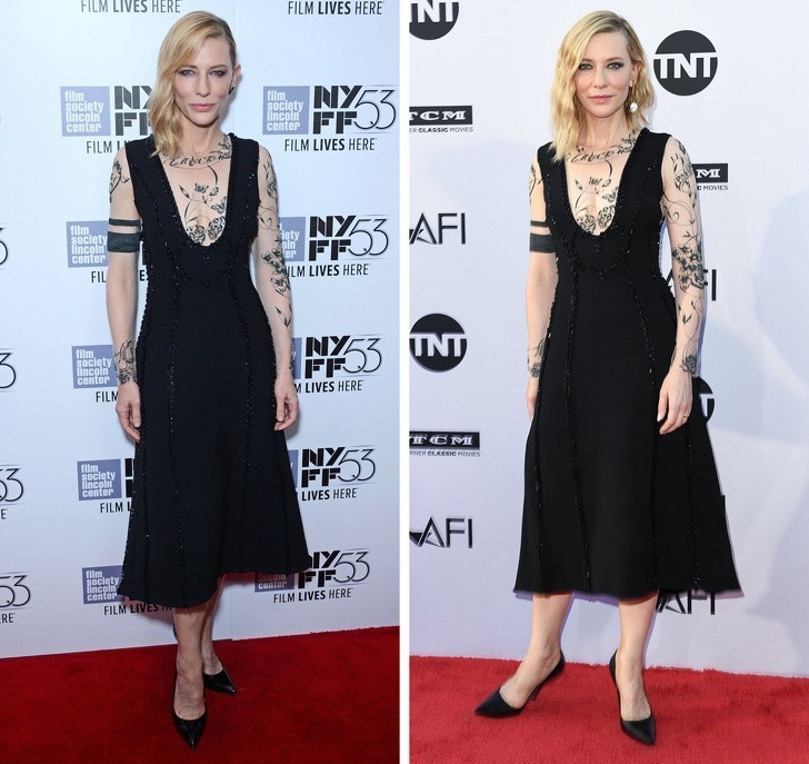 3. Cate Blanchett (ponownie) 2014 vs 2018